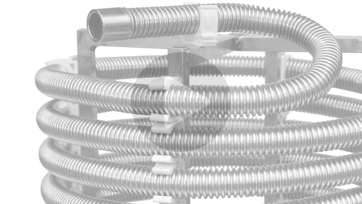 теплообмінник на базі металорукавів