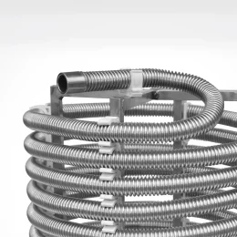 теплообмінник на базі металорукава